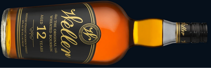 Weller 12 Year wheated bourbon, buffalo trace distillery