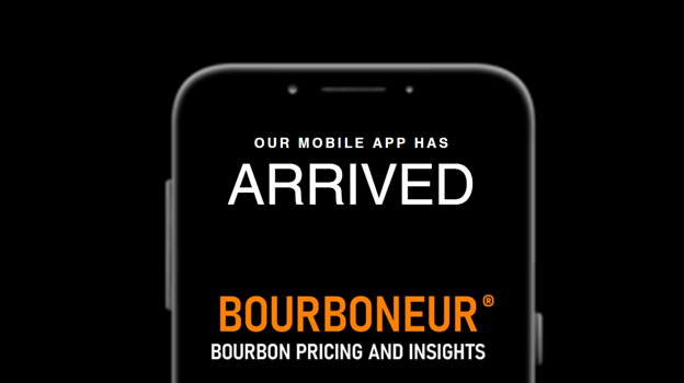 Bourboneur app for iOS and Android, the webs most accurate bourbon pricing index.