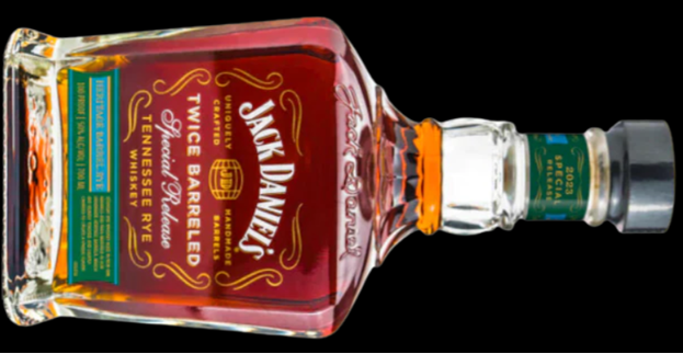 Jack Daniels Twice Barreled Special Release Tennessee Rye